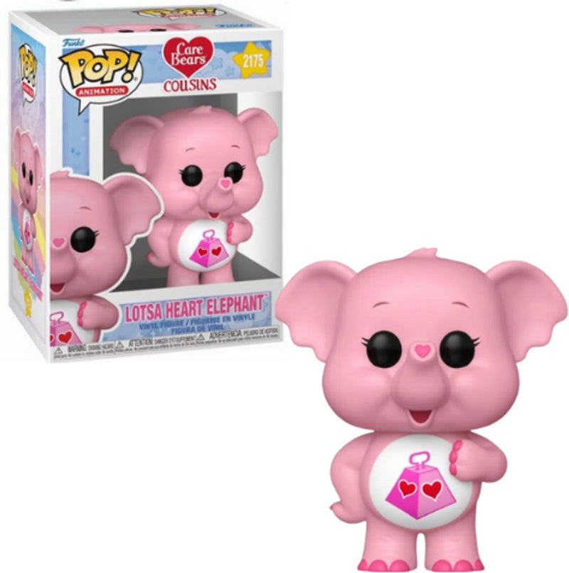 Funko Care Bears Lotsa Heart Elephant (animación pop!) Figura de vinilo 2175 unisex pop! - neutro - estándar