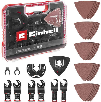 Juego multiherramientas Einhell - 35 piezas - Maletín XLplus
