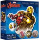 Trefl - rompecabezas - 160 rompecabezas con formas de madera - valiente iron man disney marvel heroes fsc mix 70%