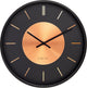 Nextime Nextime NE-3535CO Reloj de pared retro II 25 cm de cobre negro de metal
