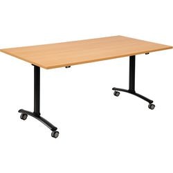 Fliptop table sodematub fthv3168r-l400 rectangular beech