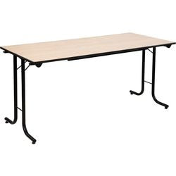 Fliptop table sodematub ft167tpmr-g100 rectangular maple
