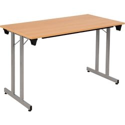 Fliptop table sodematub ft126tpmu-1500 rectangular beech