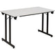 Mesa abatible sodematub ft126tpmu-9100 rectangular gris