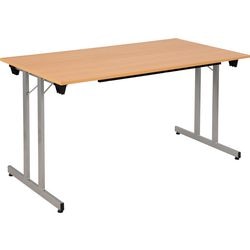 Fliptop table sodematub ft147tpmu-1500 rectangular beech
