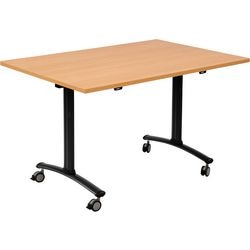 Mesa abatible sodematub fthv3128r-l400 rectangular de haya