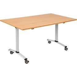 Fliptop table sodematub fthv3148r-l500 rectangular beech
