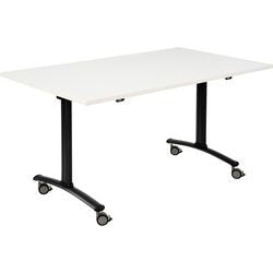 Fliptop table sodematub fthv3148r-q400 rectangular white