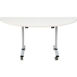 Mesa abatible sodematub fthv3168d-q500 semicircular blanca