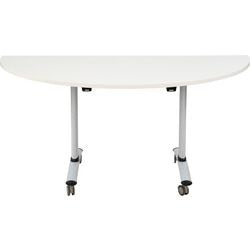 Mesa abatible sodematub fthv3168d-q500 semicircular blanca