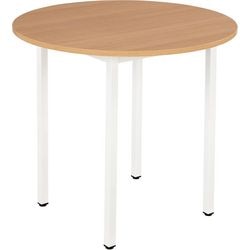Tavolo rotondo sodematub ft080rond-bc1c tondo rovere marrone