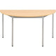 Mesa sodematub ft147dero-b515 semicircular roble marrón