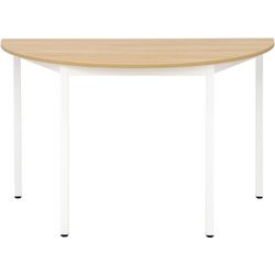 Table sodematub ft147dero-bc1c half-round oak brown