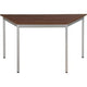 Table sodematub ft147trap-5515 trapezoidal walnut