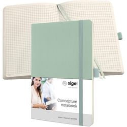 Sottomano sigel co336 copertina morbida verde menta