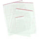 Bolsas de agarre para escribir rayas 60 x 40 mm pp transparente
