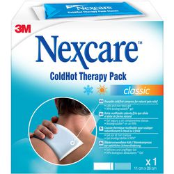 Impacco caldo e freddo nexcare classic 26 x 11 cm blu, bianco