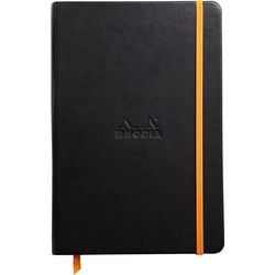 Notitieboek clairefontaine rhodia 118742c pu zwart
