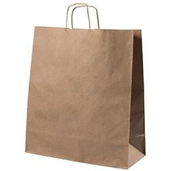 Sacco carta l marrone 28,8 l 400x160x450 mm
