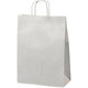 Bolsa de papel s blanca 8,7 l 240x110x330 mm