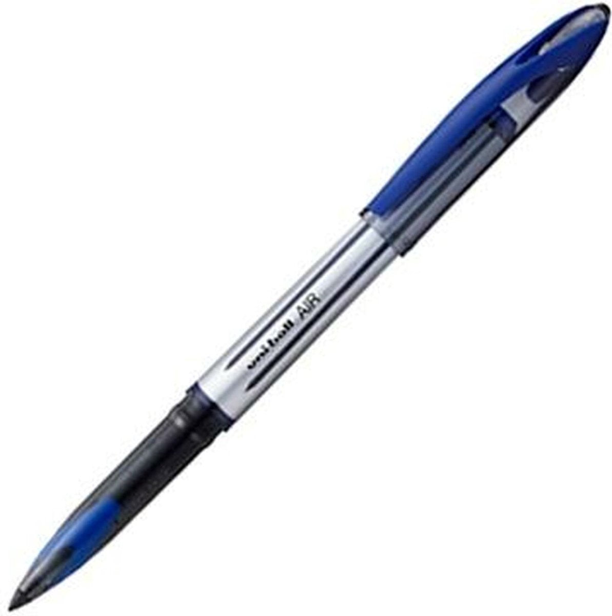 Rollerball air uni-ball 8mm blu 12 pezzi