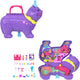 Polly Pocket piñata fiesta con gatito - conjunto de figuras de juguete compacto