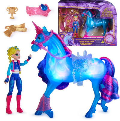 Unicorn academy train and glow river - 11.5 cm 12.5 cm
