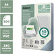 Pack 100 tapa encuadernación transparente 53762 compañeros pvc a4