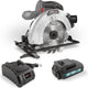 Sierra circular Powerplus powebcss1 - 18v ã˜ 165mm - incl. bateria 18v 1.5ah + cargador