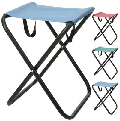 Sgabello pieghevole Redcliffs in metallo 3 assi. colore