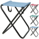 Taburete plegable Redcliffs metal 3 ejes. color