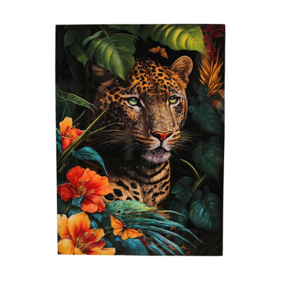 Dijk natural collections cuadro de pared leopardo lienzo brillo 70x100cm