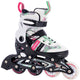 Tempish dasty 2 skeelers - inline skates - verstelbaar - kinderen - wit - maat 37-40