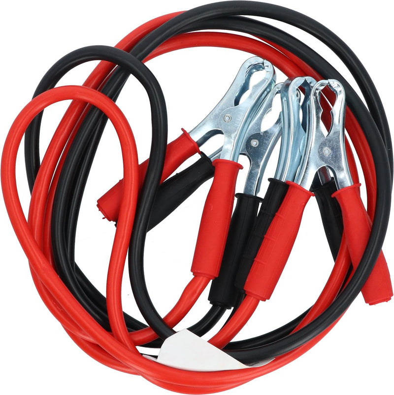 Set cavi avviamento Carpoint - per 12 24 volt - cavi codificati a colori - per motori benzina fino a 5500cc - per motori diesel fino a 3000cc - con impugnatura isolata - lunghezza cavo 2,5 metri