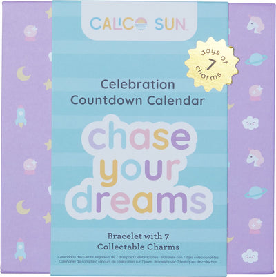 Calendario per il conto alla rovescia del sole Calico, segui il tuo sogno