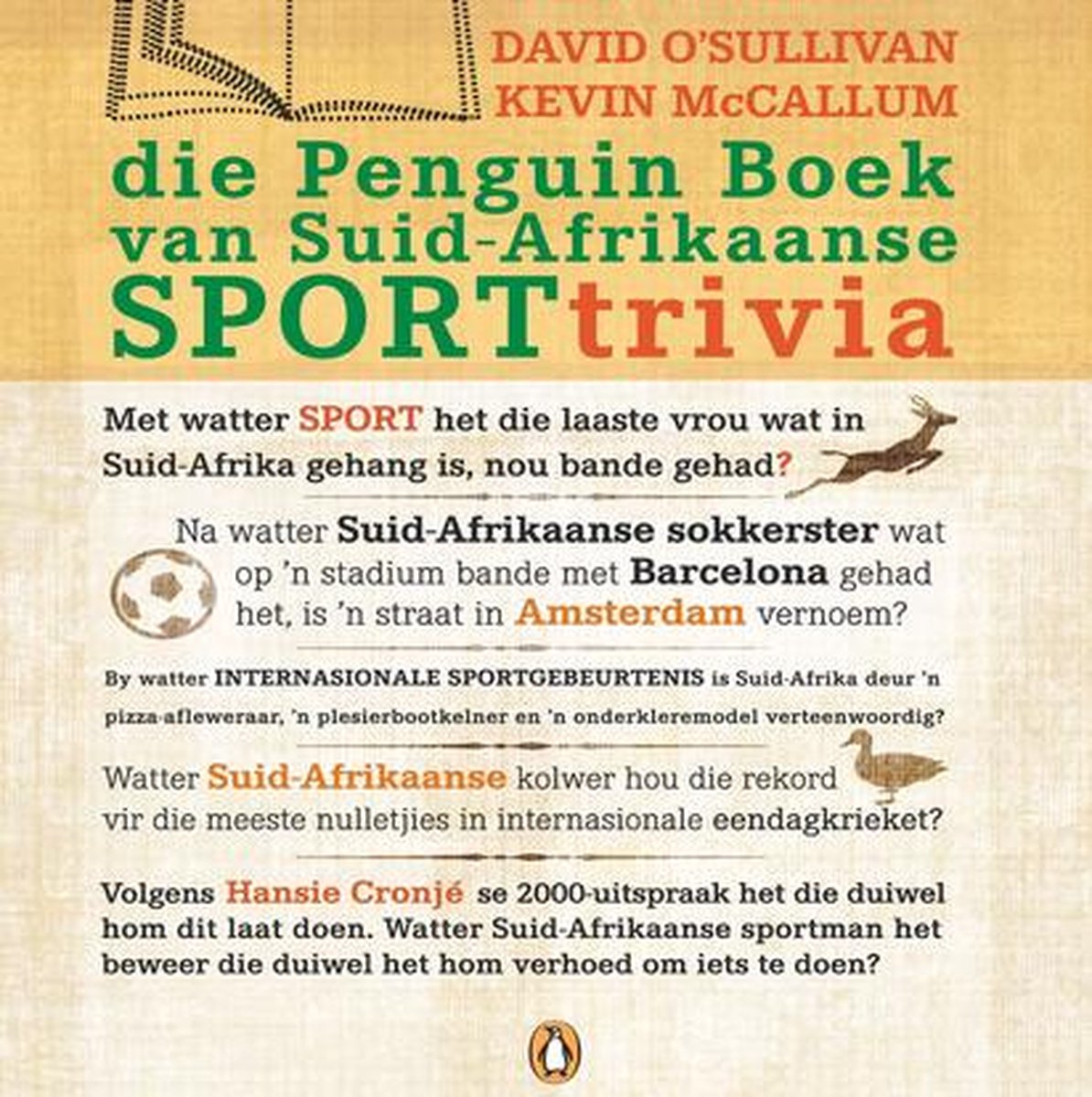 Die penguin boek van sporttrivia