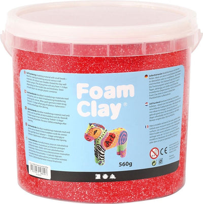 Arcilla de espuma - rojo, 560gr.