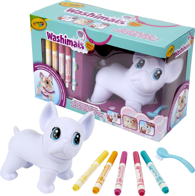 Crayola - washimals - pacchetto hobby - set animali jumbo grande wilbur per bambini