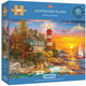 Gibsons - Lighthouse Island (di Dominic Davison) - 500 pezzi 48×34 cm (l×a) - puzzle per adulti