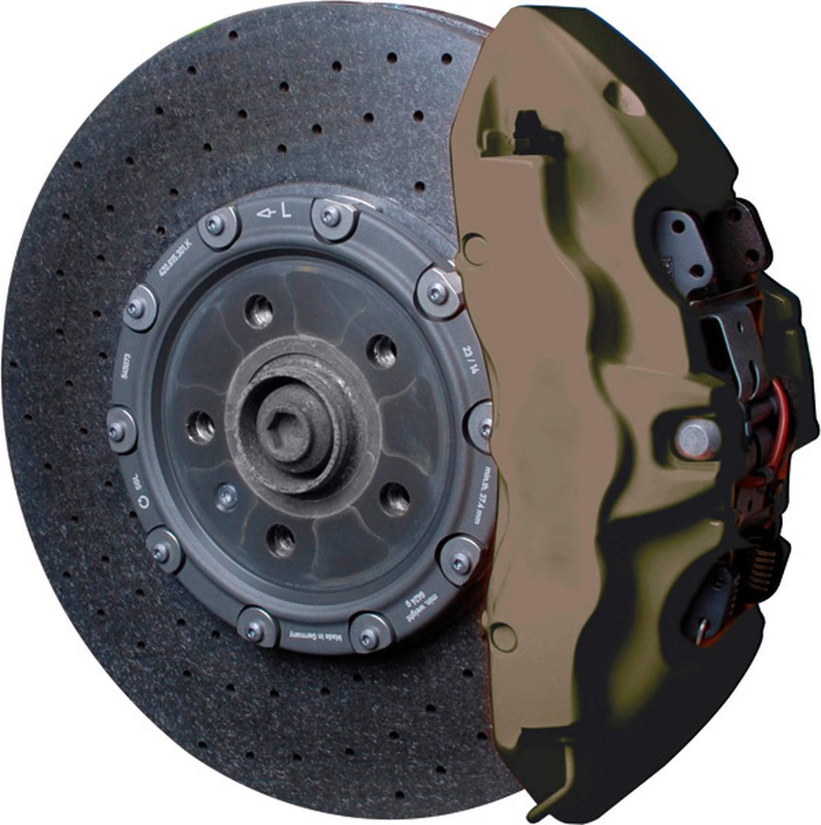 Set vernice per pinze freno Foliatec - Combat Matt Green - 3 componenti