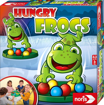 Noris - hungry frogs - 2 to 4 players - from 4 years