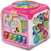Vtech baby activiteiten kubus - educatief babyspeelgoed - dieren, cijfers en kleuren - cadeau - van 9 tot 36 maanden - roze