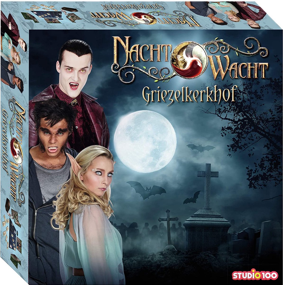 Gioco da tavolo Night Watch - Il cimitero dell'orrore - da 2 a 3 giocatori