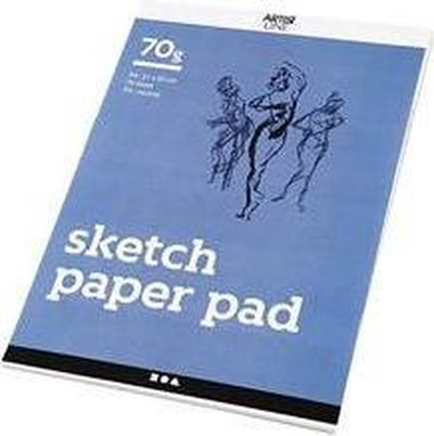 Creativ Company sketch block white A3 70gr, 70 sheets