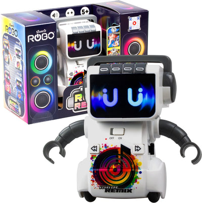 Silverlit robo remix white - robot de juguete interactivo con juegos de luz, sonido y música - baila con música