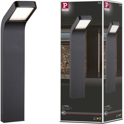 Lampada a paletto LED Paulmann Kulma resistente all'acqua di mare IP44 500 mm 3000K 7,5W 520lm 230V alluminio antracite