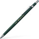 Faber-castell vulpotlood - tk 4600 - hb - 2.0mm - groen - fc-134600