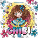 Hachette heroes chibi art therapy coloring book - sandrine fourrier - - coloring book for adults