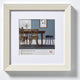Walther fiorito - marco de madera mdf - tamaño foto 20x20 cm - blanco