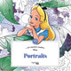 Hachette heroes les grands carrés retratos de disney - hachette - libro para colorear para adultos